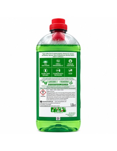 offerta Ajax Limone Pavimenti Detergente Multiuso 5 Azioni Pulenti Maxi Formato 1200 ml