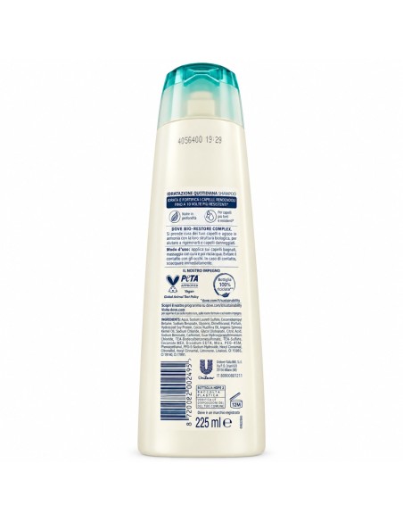 offerta Dove Ultra Care Idratazione Quotidiana Shampoo 225 ml