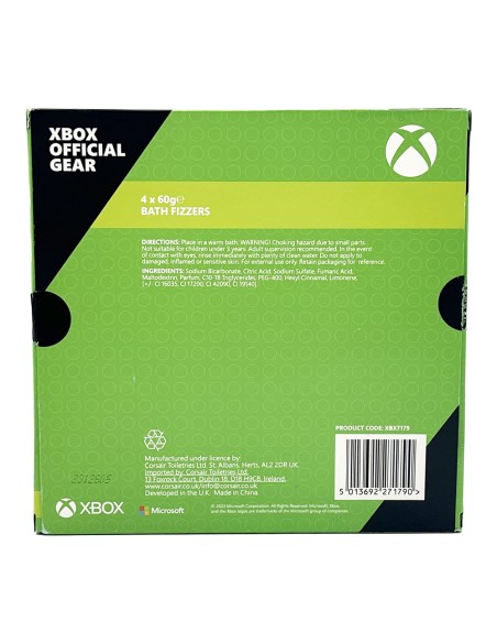 offerta Xbox Set Regalo Pastiglie Effervescenti Bagno 