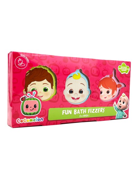 offerta Cocomelon Set Regalo Effervescenti Bagno con Personaggi 