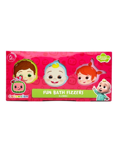offerta Cocomelon Set Regalo Effervescenti Bagno con Personaggi 