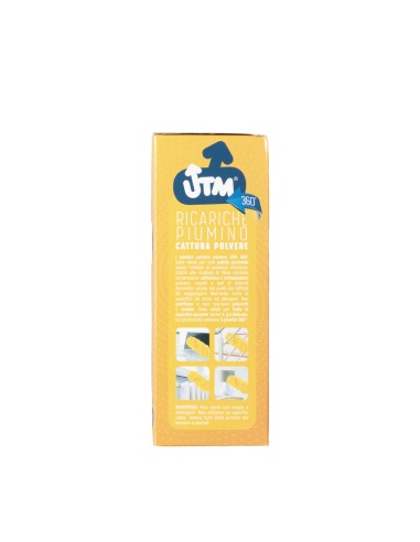 offerta Utm 5 Ricariche Piumino Cattura Polvere 360.