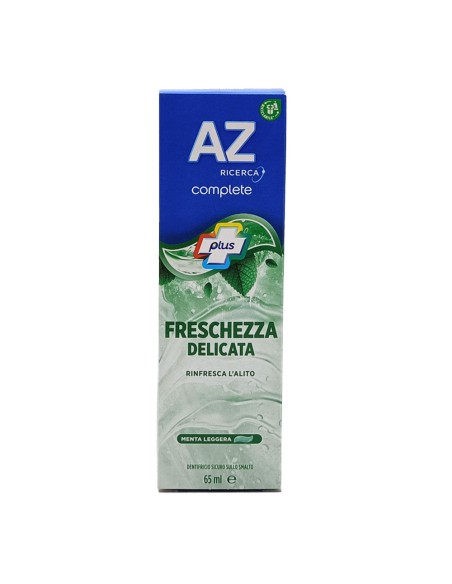 offerta AZ Dentifricio Complete Plus Freschezza Delicata Menta Leggera 65 ml