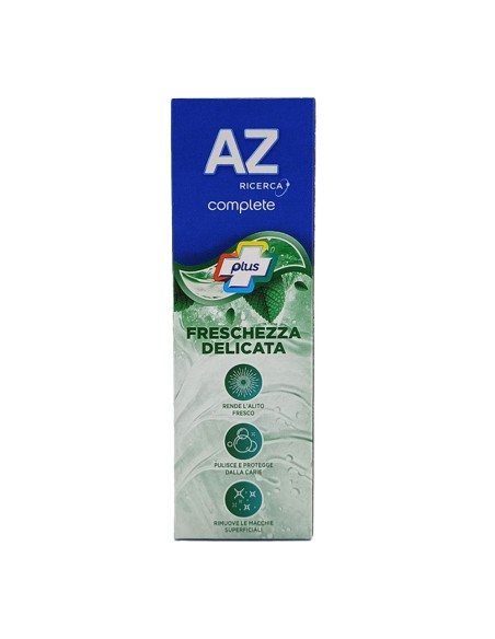 offerta AZ Dentifricio Complete Plus Freschezza Delicata Menta Leggera 65 ml