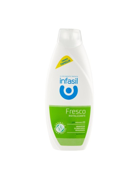 offerta Infasil Bagnoschiuma Fresco Rivitalizzante pH 5,5 500 ml 