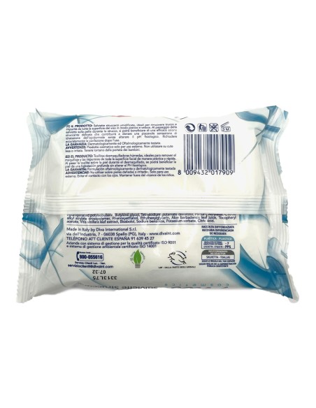 offerta Nice Cosmetics Salviette Struccanti Viso Occhi Labbra per Tutti i Tipi di Pelle