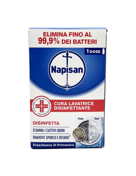 offerta Napisan Cura Lavatrice Disinfettante Freschezza di Primavera 250 ml