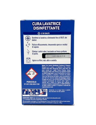 offerta Napisan Cura Lavatrice Disinfettante Freschezza di Primavera 250 ml