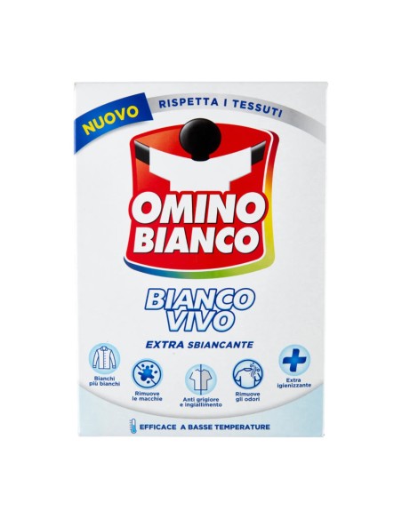 offerta Omino Bianco Sbiancante in Polvere Bianco Vivo 500 g