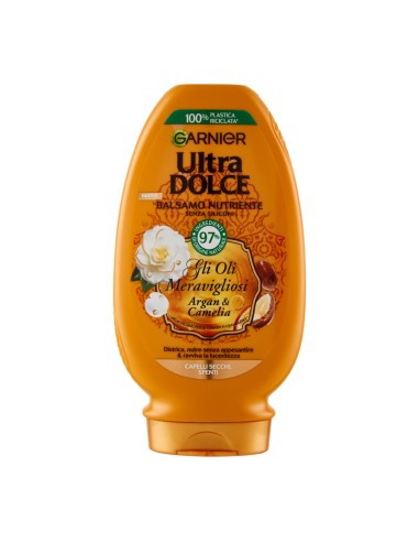 offerta Garnier Ultra Dolce Balsamo Nutriente gli Oli Meravigliosi Argan e Camelia 200 ml