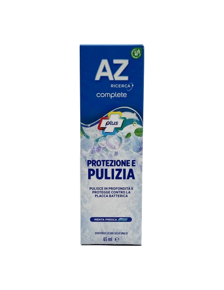 offerta Az Dentifricio Complete Plus Protezione e Pulizia Profonda alla Menta Fresca 65 ml 