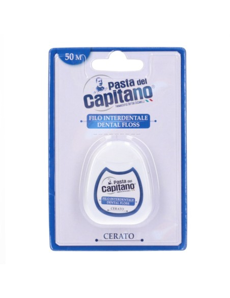 offerta Pasta del Capitano Filo Interdentale Cerato 50 Metri