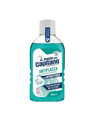 offerta Pasta del Capitano Collutorio Antiplacca con Antibatterico 400 ml
