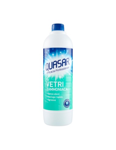 offerta Quasar Ricarica Vetri con Ammoniaca Efficacia Professionale 580 ml