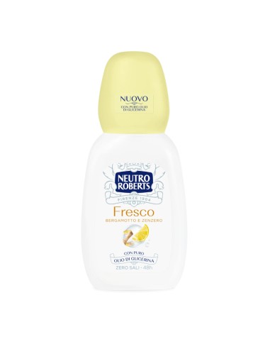 offerta Neutro Roberts Deodorante Vapo Fresco Bergamotto e Zenzero Senza Sali 75 ml