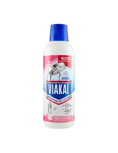 offerta Viakal Classico Disincrostante Liquido Anticalcare Profumo Rosa di Primavera 470 ml