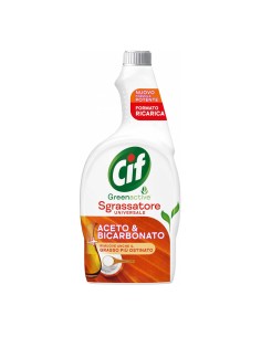 Cif Greenactive Ricarica Sgrassatore Universale con Aceto...