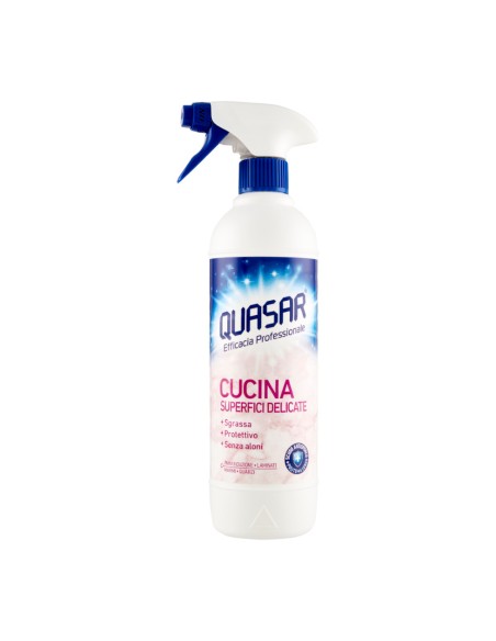 offerta Quasar Spray Cucina Superfici Delicate Efficacia Professionale 580 ml