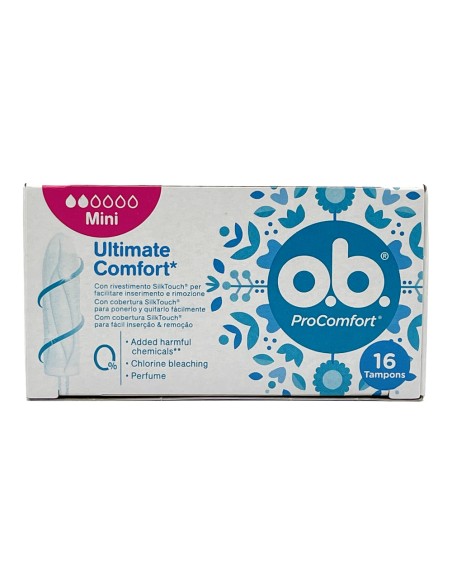 offerta Ob Assorbenti Interni ProComfort Mini 16 pezzi