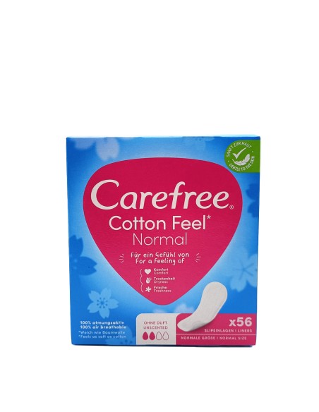 offerta Carefree Salvaslip x56 Cotton Feel Normal 