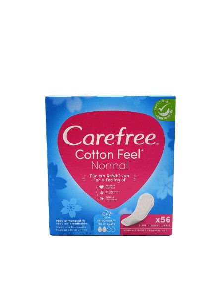 offerta Carefree Salvaslip x56 Cotton Feel Normal Fresh
