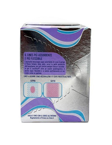 offerta Lines E' Assorbenti Flessibili in Lactifless con Ali 8 Pezzi 