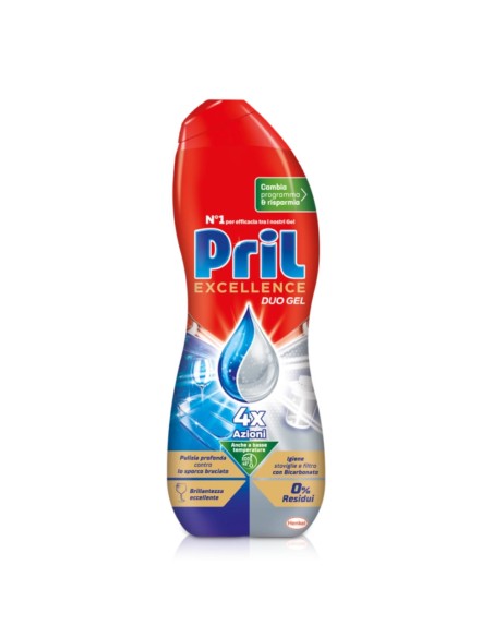 offerta Pril Excellence Duo Gel Igiene Lavastoviglie 30 Lavaggi 540 ml