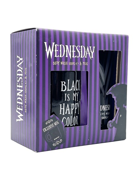offerta Wednesday Set Regalo Gel Doccia corpo con Tazza 