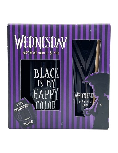 offerta Wednesday Set Regalo Gel Doccia corpo con Tazza 