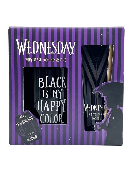 offerta Wednesday Set Regalo Gel Doccia corpo con Tazza 