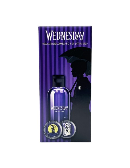 offerta Wednesday Set Regalo Bagno Schiuma con Balsamo Labbra