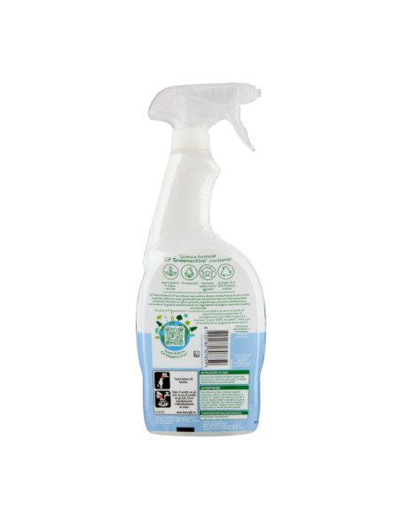 offerta Cif Greenactive Spray Vetri Brillanti con Olio Essenziale di Arancia 650 ml