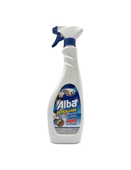 offerta Alba Anticalcare Spray Attivo su Acciaio Inox Cromature e Igienici 625 ml