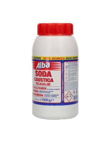 offerta Alba Soda Caustica Scaglie 1000 g