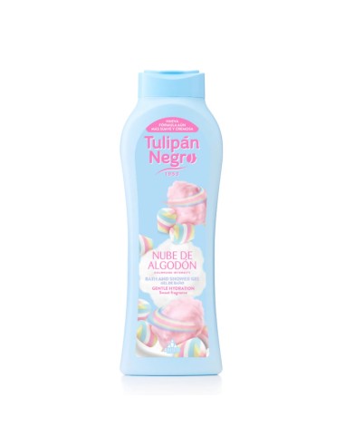 offerta Tulipan Negro Bagnoschiuma Fragranza Nuvola di Cotone 650 ml