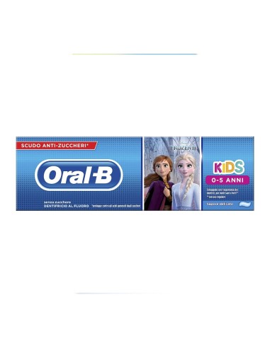 offerta Oral-B Kids Frozen Dentifricio Bambini 0-5 Anni Scudo Anti Zucchero 75 ml