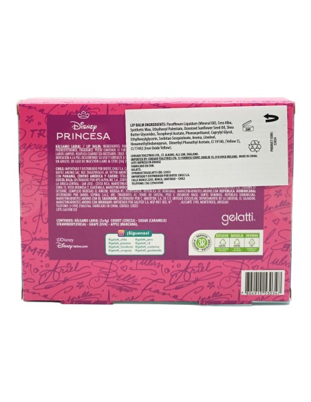 offerta Principesse Disney Set Regalo Balsamo Labbra 5x4g