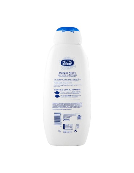 offerta Neutro Roberts Shampoo Neutro con Puro Olio di Glicerina 450 ml