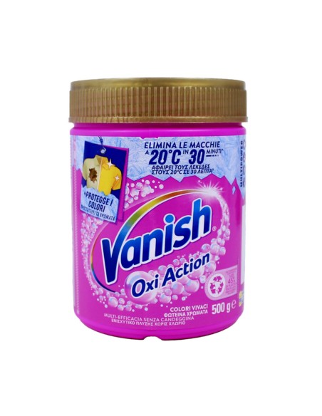 offerta Vanish Smacchiatore Polvere Rosa Oxi Action Additivo Lavatrice 500 gr
