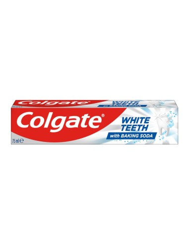 offerta Colgate Dentifricio White Teeth con Bicarbonato di Sodio 75 ml