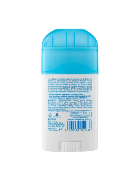 offerta Infasil Deodorante Stick Freschezza Naturale con Emollienti 40 ml