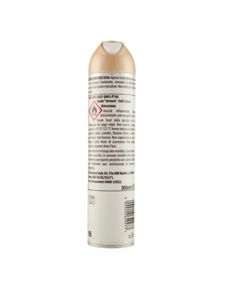offerta Glade Spray Silver Profumatore per Ambienti Fragranza Soft Cotton 300 ml