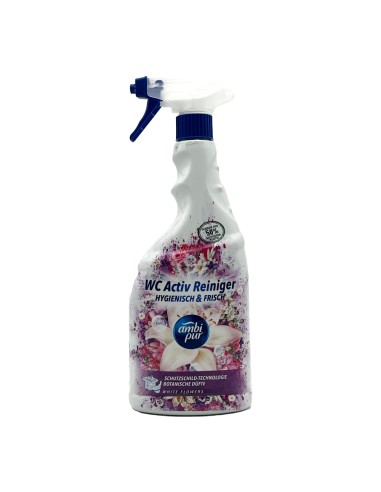 offerta Ambi Pur Detergente Attivo Spray per Wc Fiori Bianchi 750 ml
