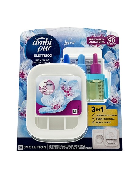 offerta Ambi Pur 3Volution Diffusore Elettrico con Ricarica Risveglio di Primavera 20 ml