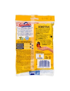 Spontex Sensitive Guanti in Lattice Naturale Senza... 2