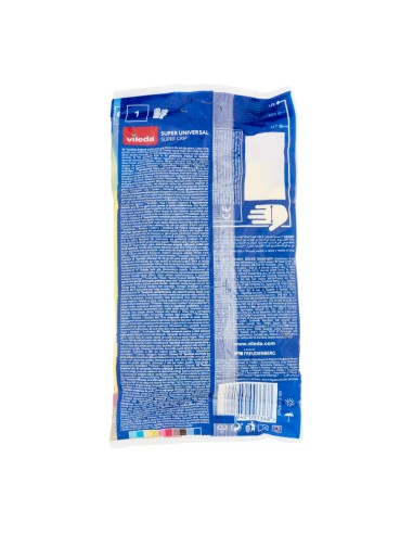 offerta Vileda Super Universal Guanti Super Grip Anti-Scivolo Taglia Grande L