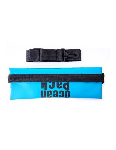 offerta Ocean Pack Borsa Impermeabile Azzurro con Tracolla e Chiusura con Fibbia 5 L