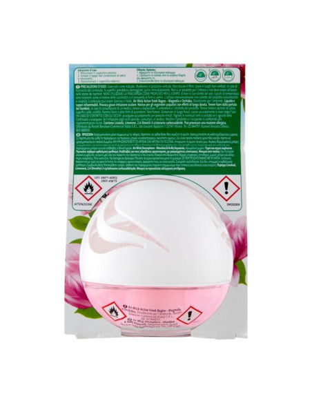offerta Air Wick Active Fresh Bagno Decosphere Magnolia e Orchidea 75 ml