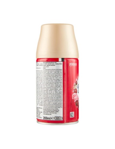 offerta Glade Automatic Spray Ricarica per Diffusore Fragranza Ciliegia Succulenta e Peonia 269 ml