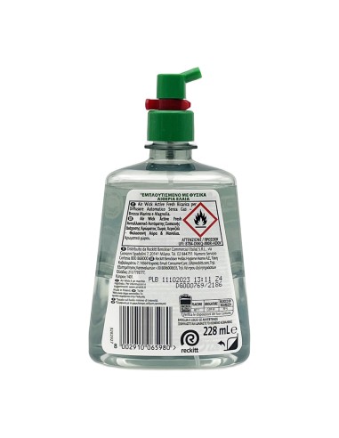 offerta Air Wick Active Fresh Ricarica per Diffusore Automatico Senza Gas Brezza Marina e Magnolia 228 ml